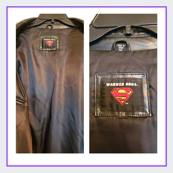 🔥VINTAGE SUPERMAN JACKET-FINAL - Picture 12 of 16